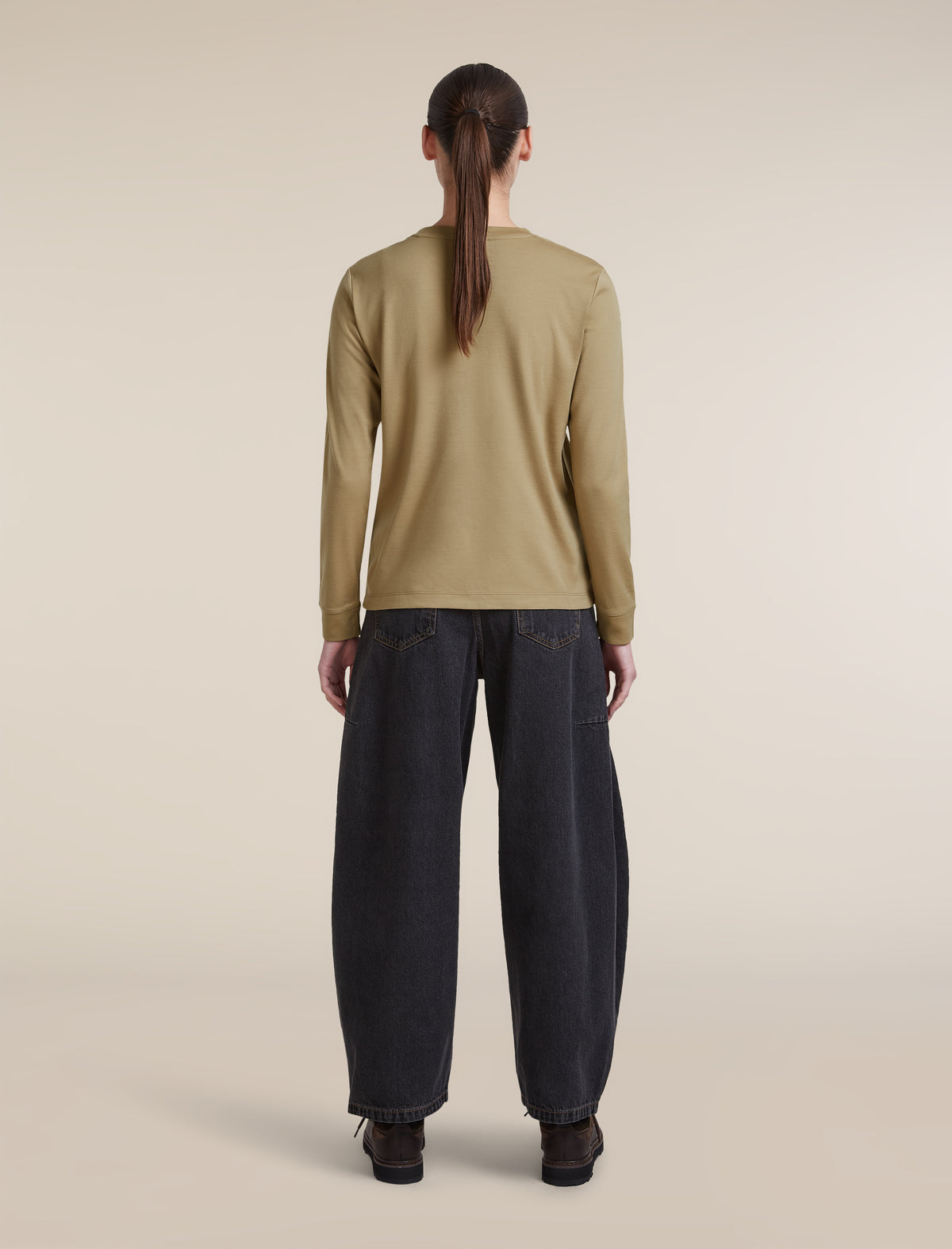 Women's 300 15.5 MerinoFine™  Long Sleeve T Shirt Cumin - 6