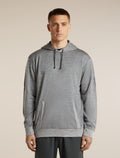 Men's Merino Blend 150 Drift Long Sleeve Hoodie Metro Heather - 1