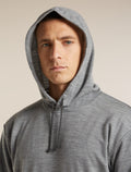 Men's Merino Blend 150 Drift Long Sleeve Hoodie Metro Heather - 6