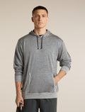 Men's Merino Blend 150 Drift Long Sleeve Hoodie Metro Heather - 5