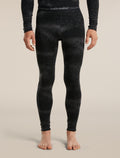 Men's Merino 260 Oasis Vertex Leggings Chillwave Black/Obsidian - 1