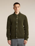 Men's Merino Blend 800 RealFleece™  Class Pile Shacket Dark Loden - 1