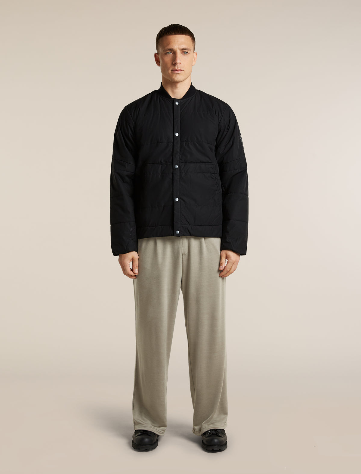 icebreaker-apac Men's 1360 MerinoLoft™ Milford Bomber Jacket Black Men - 3