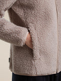 Women's Merino Blend 960 RealFleece™  High Pile Long Sleeve Zip Pink Quartz Heather - 7