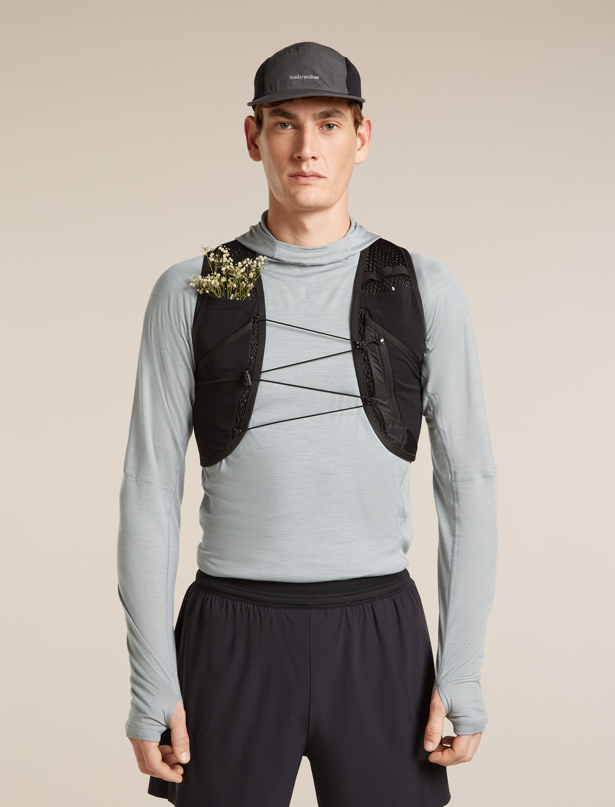 Men’s 150 MerinoFine™ Ace Long Sleeve Hoodie Proto grey - 7