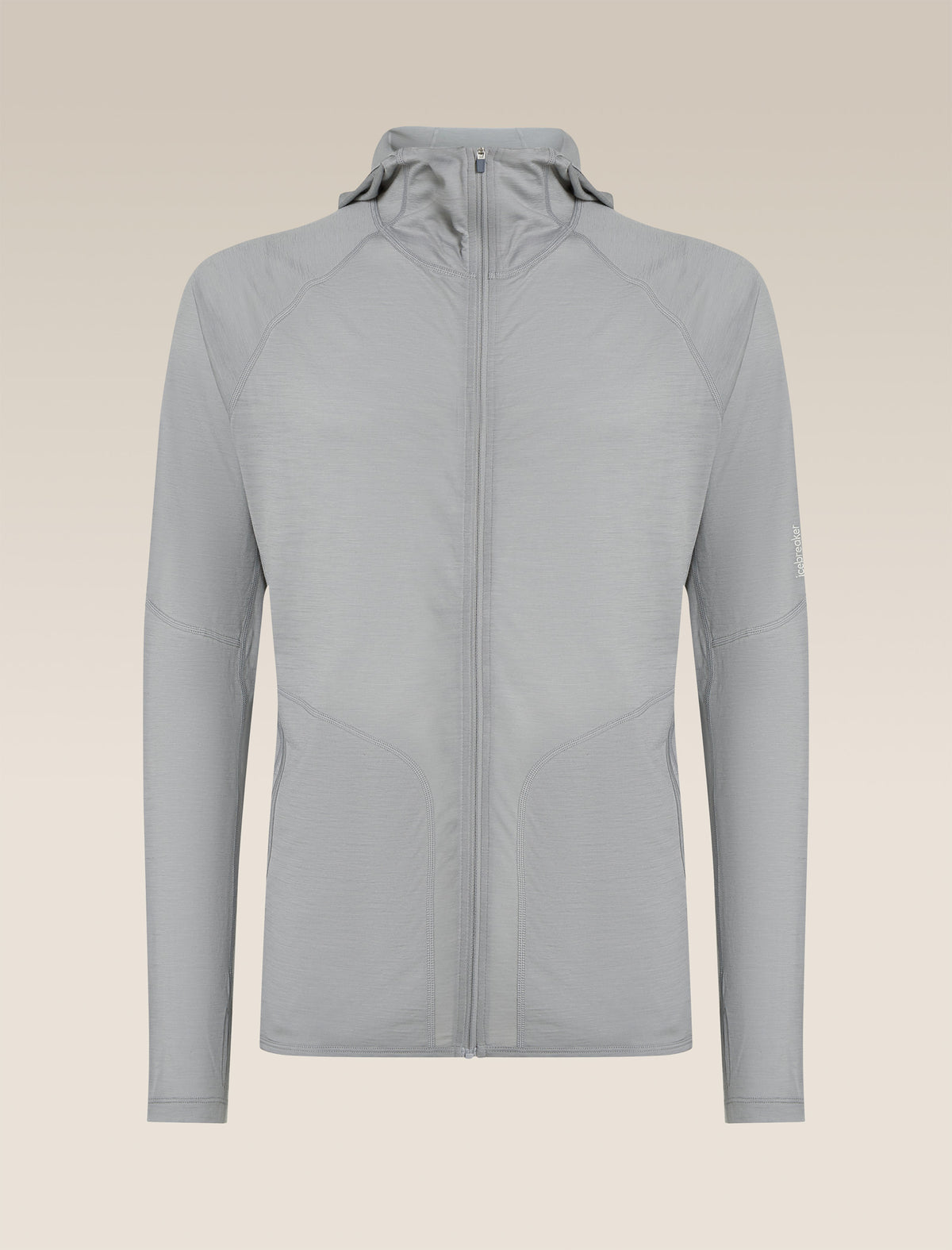 Men’s 150 MerinoFine™ Ace Long Sleeve Zip Hoodie Proto grey - 10
