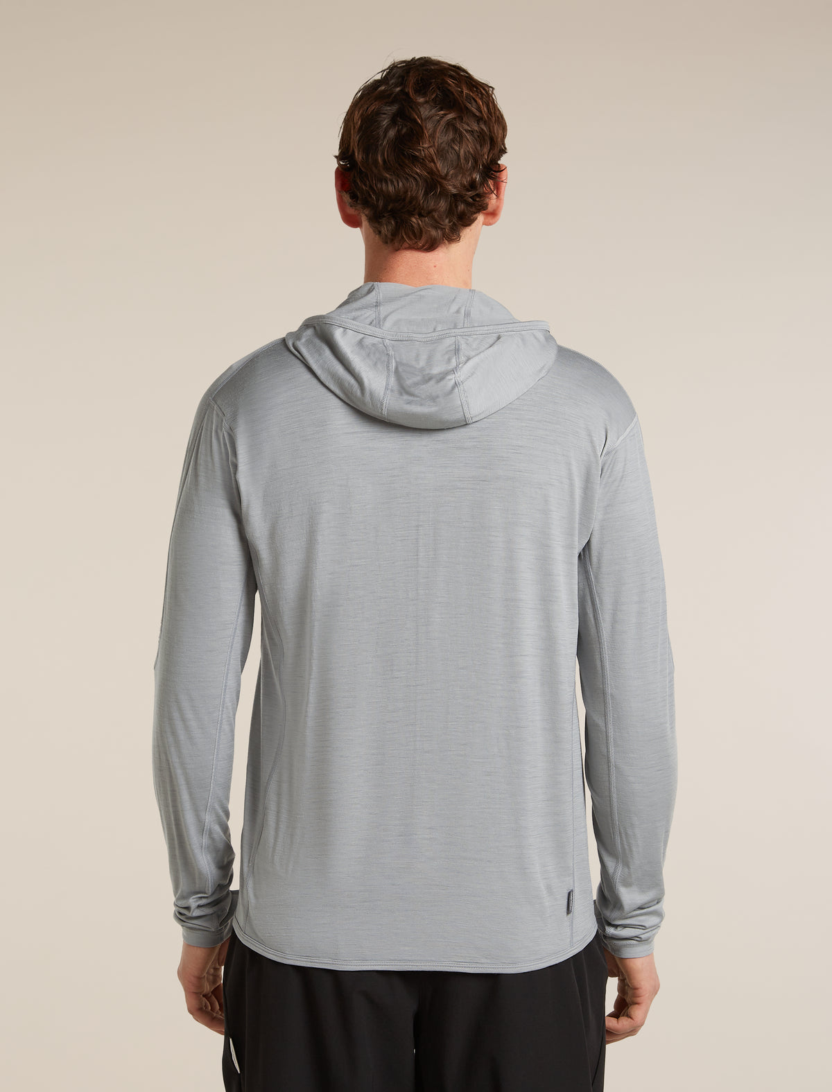 Men’s 150 MerinoFine™ Ace Long Sleeve Zip Hoodie Proto grey - 2