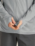 Men’s 150 MerinoFine™ Ace Long Sleeve Zip Hoodie Proto grey - 16