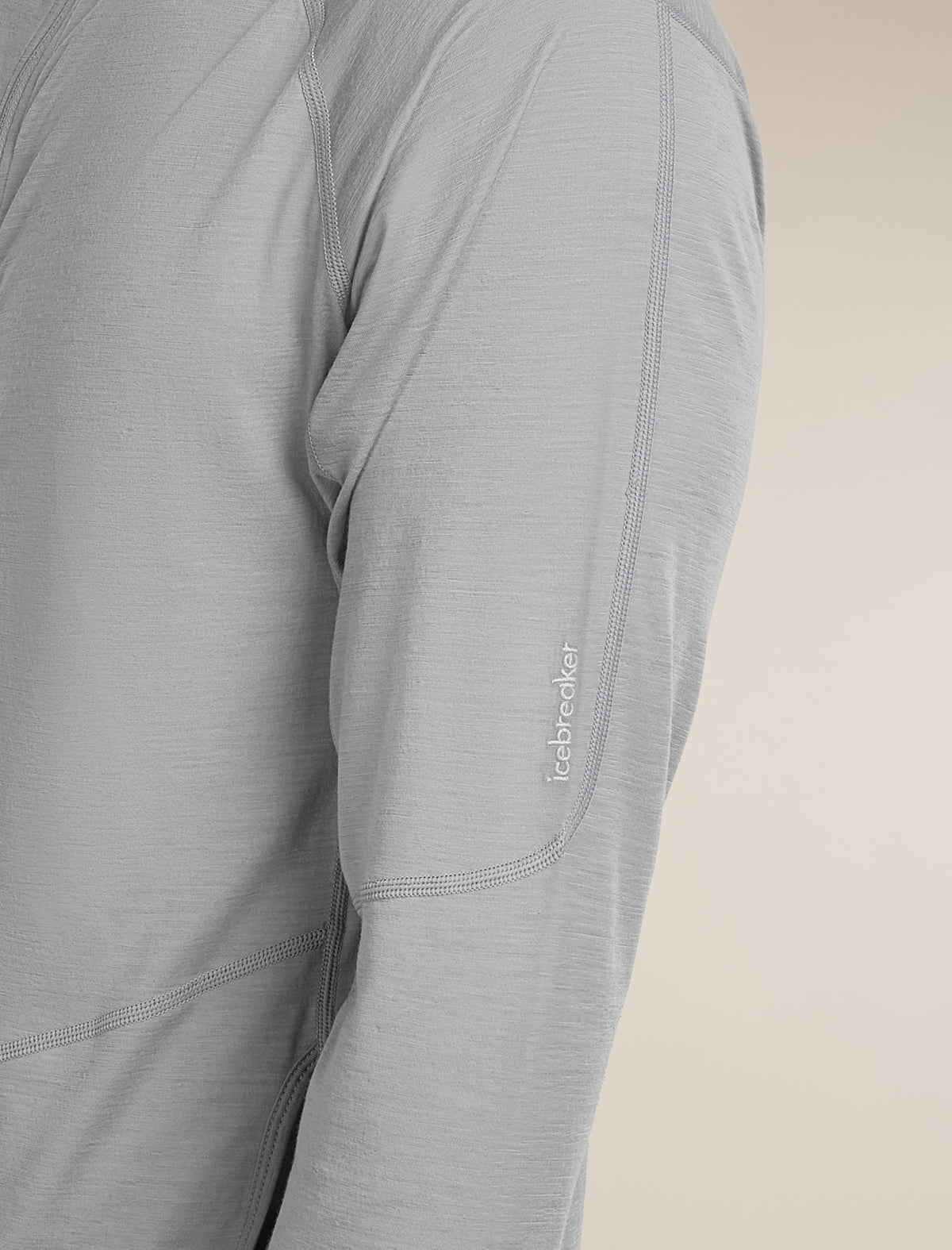 Men’s 150 MerinoFine™ Ace Long Sleeve Zip Hoodie Proto grey - 5