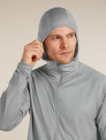 Men’s 150 MerinoFine™ Ace Long Sleeve Zip Hoodie Proto grey - 7