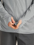 Men’s 150 MerinoFine™ Ace Long Sleeve Zip Hoodie Proto grey - 9