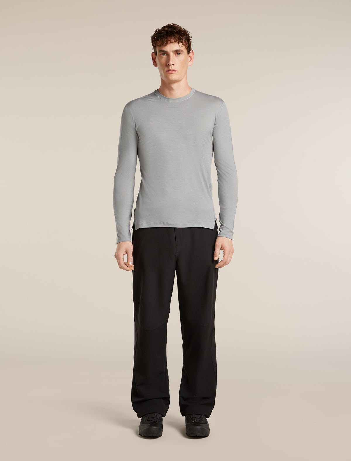 Men’s 150 MerinoFine™ Ace Long Sleeve T-Shirt Proto grey - 3