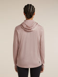 Women’s 150 MerinoFine™ Ace Long Sleeve Hoodie Pink quartz - 3