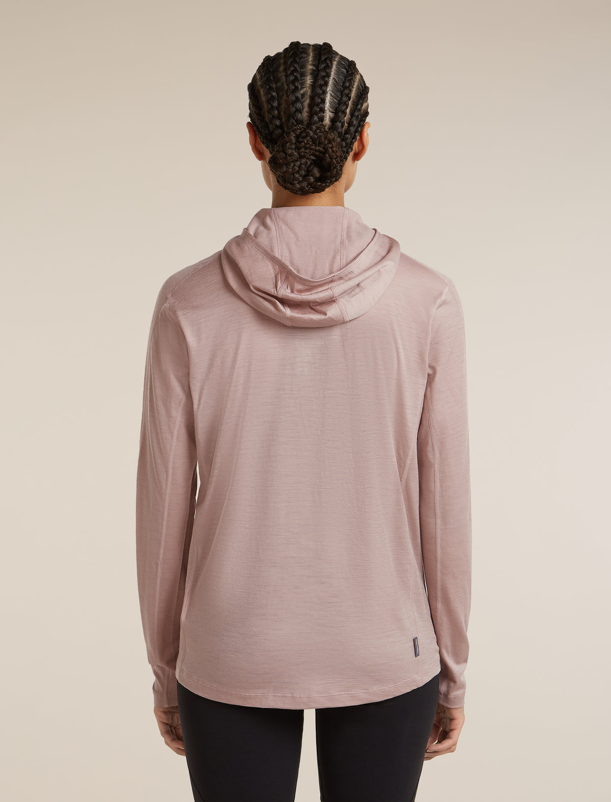 Women’s 150 MerinoFine™ Ace Long Sleeve Hoodie Pink quartz - 2