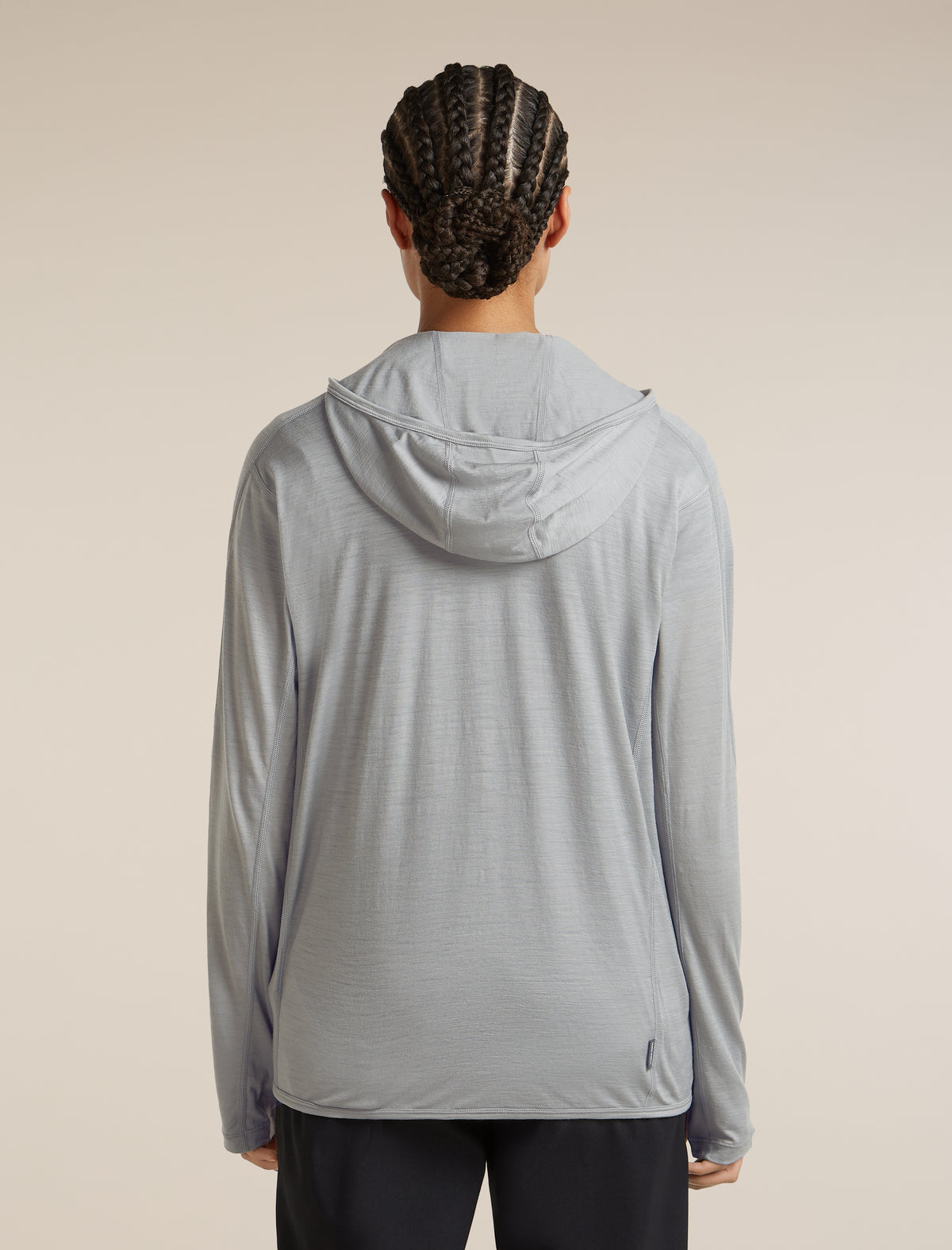 Women’s 150 MerinoFine™ Ace Long Sleeve Zip Hoodie Proto grey - 2