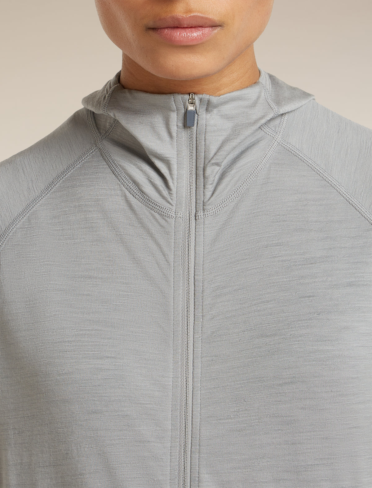 Women’s 150 MerinoFine™ Ace Long Sleeve Zip Hoodie Proto grey - 11