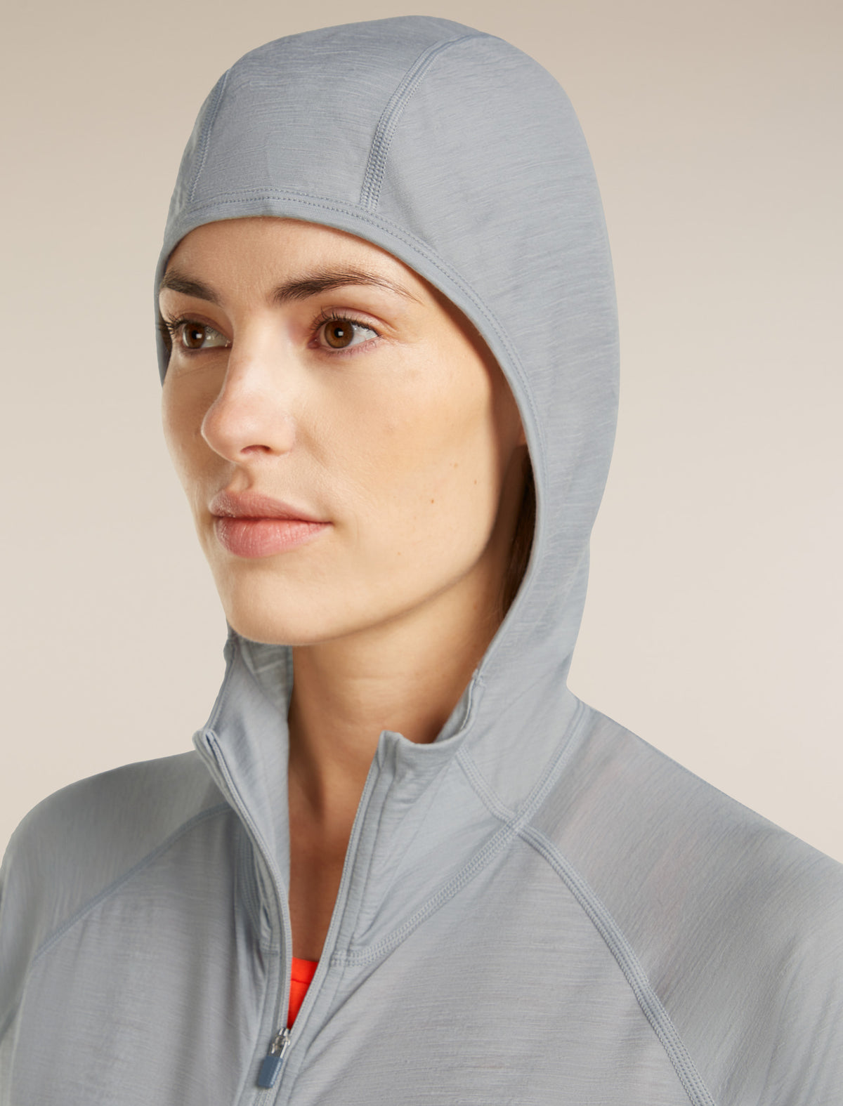 Women’s 150 MerinoFine™ Ace Long Sleeve Zip Hoodie Proto grey - 7