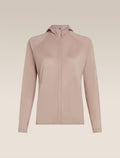 Women’s 150 MerinoFine™ Ace Long Sleeve Zip Hoodie Pink quartz - 10