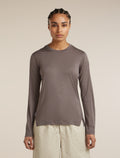 Women’s 150 MerinoFine™ Ace Long Sleeve T-Shirt Porcini - 1