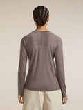 Women’s 150 MerinoFine™ Ace Long Sleeve T-Shirt Porcini - 3