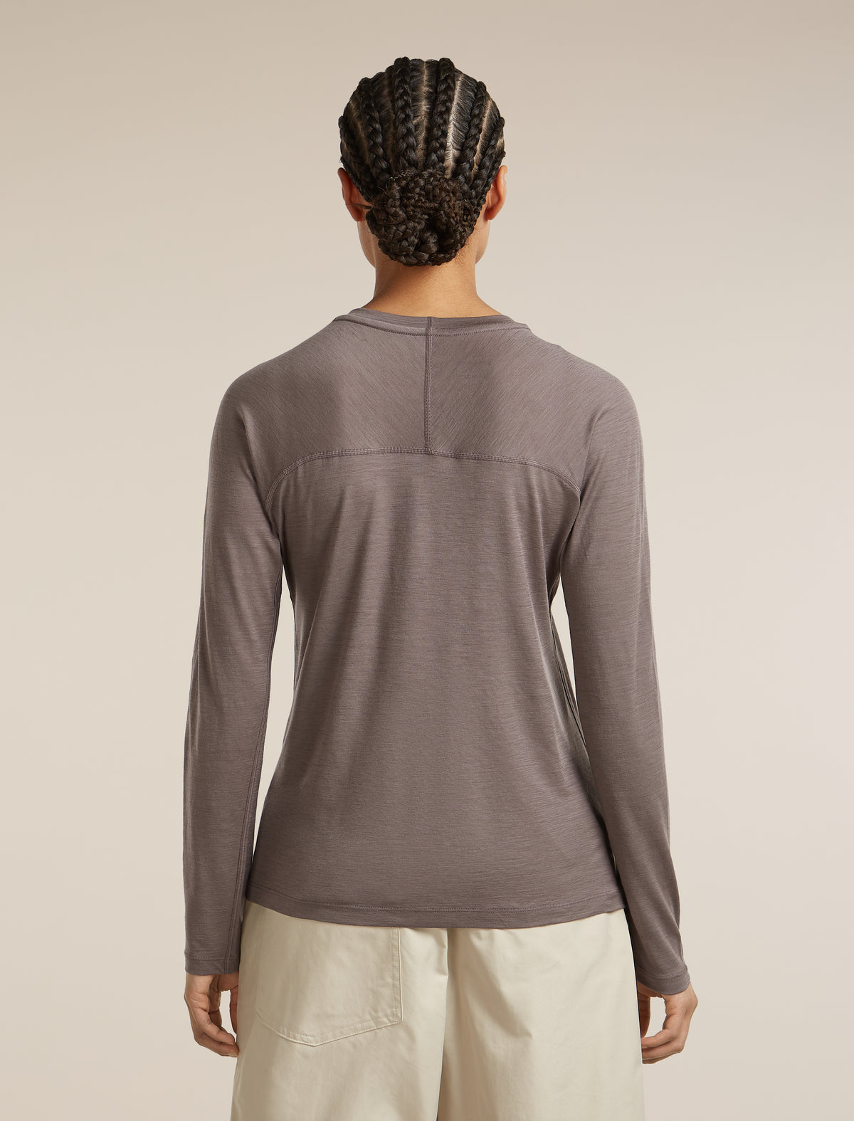 Women’s 150 MerinoFine™ Ace Long Sleeve T-Shirt Porcini - 2