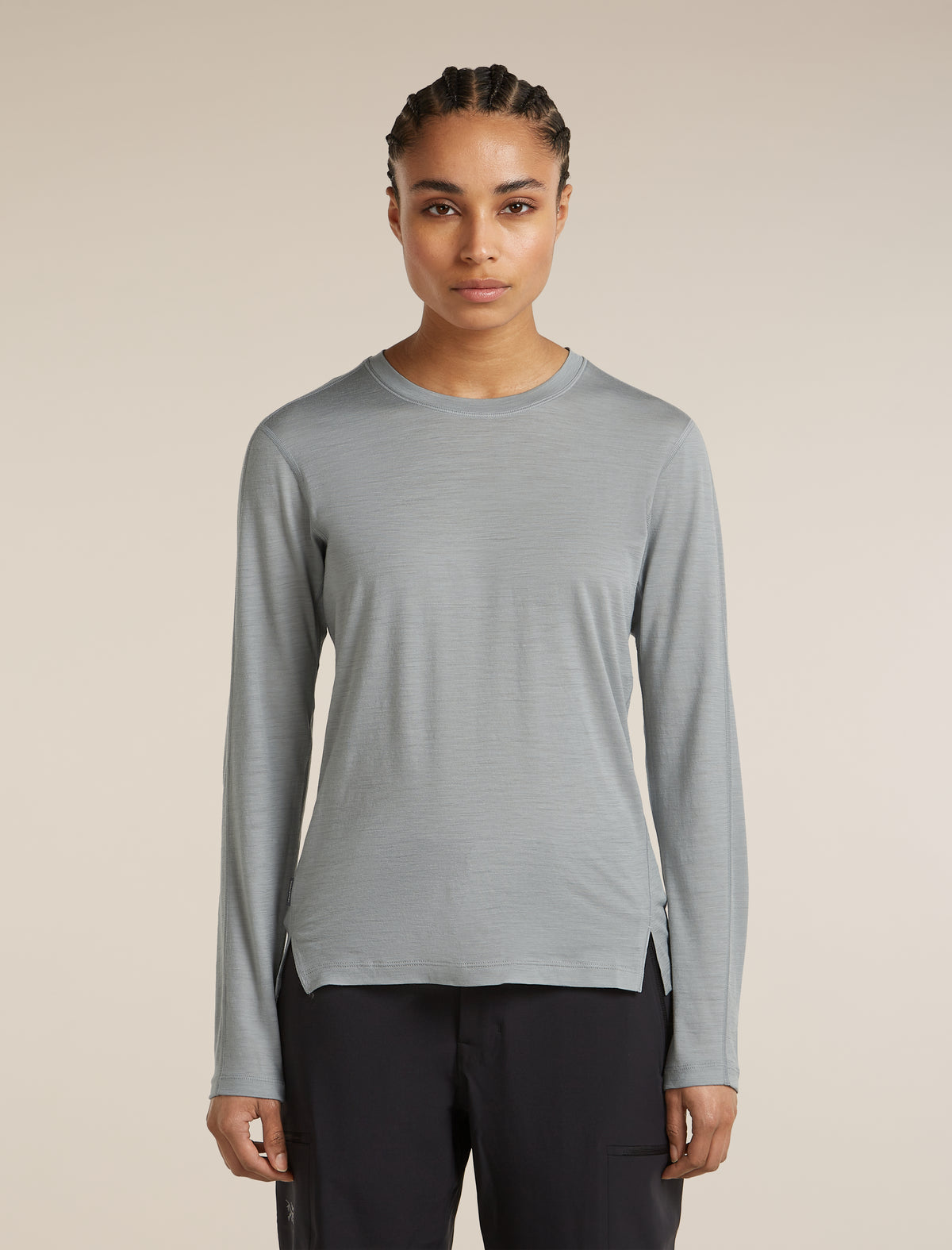 Women’s 150 MerinoFine™ Ace Long Sleeve T-Shirt Proto grey - 1