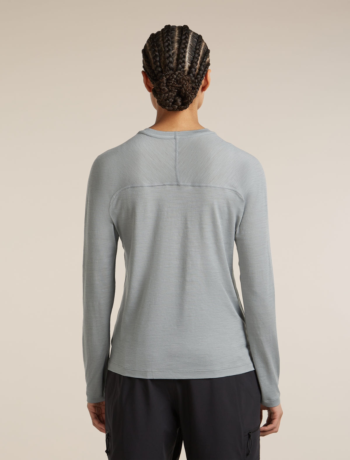 Women’s 150 MerinoFine™ Ace Long Sleeve T-Shirt Proto grey - 2