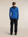 Men's Merino Blend 300 RealFleece™  Descender Long Sleeve Zip Hoodie Lazurite/Midnight Navy - 9