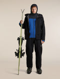 Men's Merino Blend 300 RealFleece™  Descender Long Sleeve Zip Hoodie Lazurite/Midnight Navy - 4