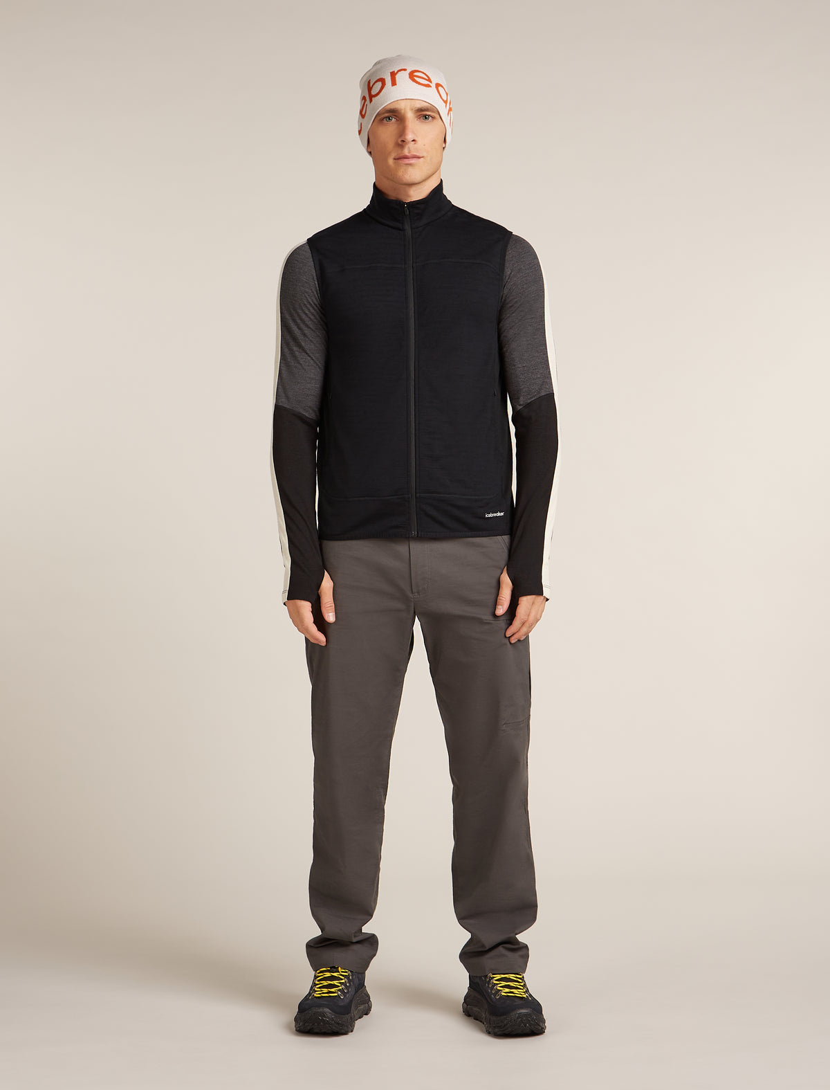 Men's Merino Blend 300 RealFleece™  Descender Vest Black - 4