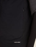 Men's Merino Blend 300 RealFleece™  Descender Vest Black - 5