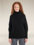 Women’s Seevista Funnel Neck Sweater Black - 1