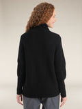 Women’s Seevista Funnel Neck Sweater Black - 2
