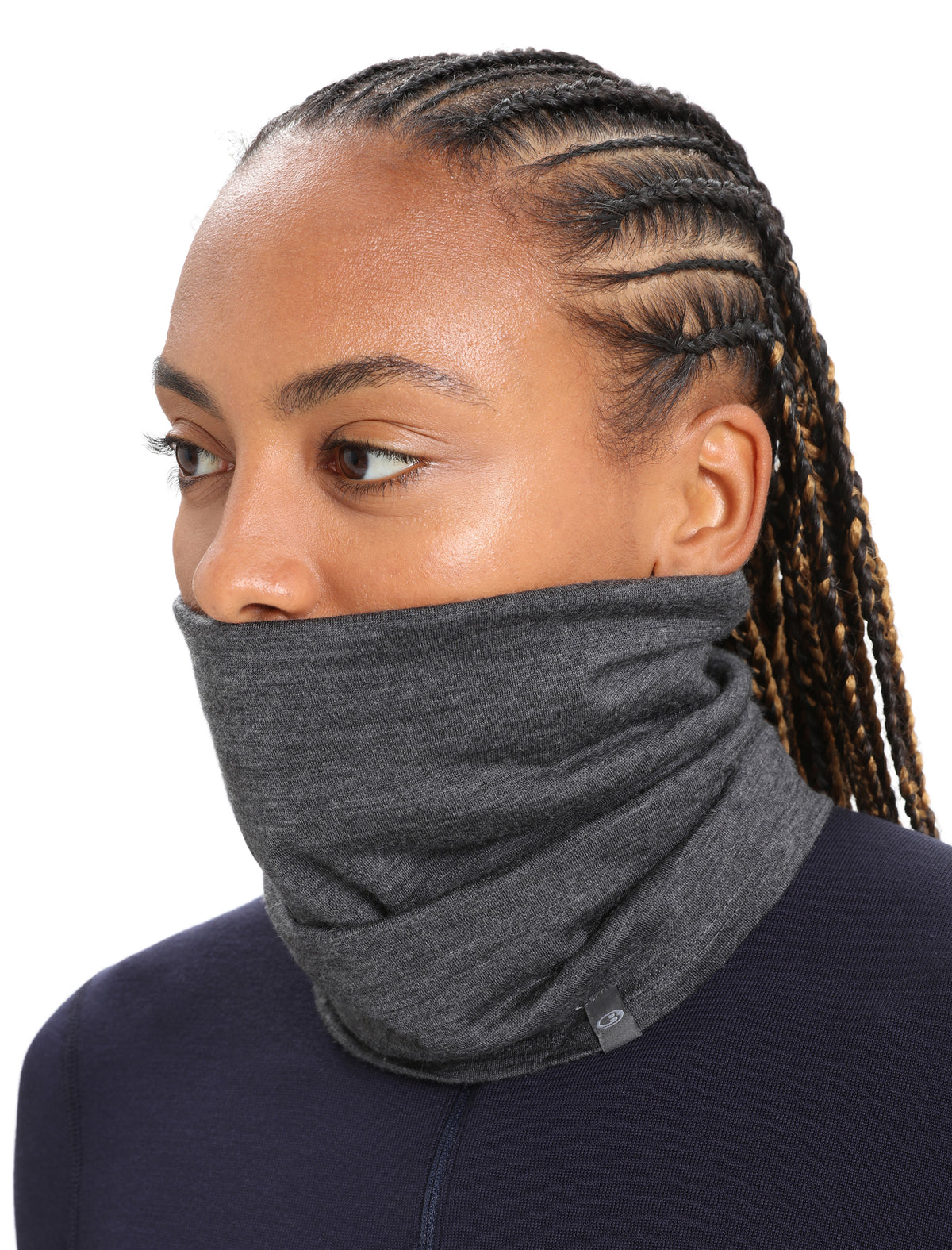 Unisex Merino 200 Flexi Chute Jet Heather - 8
