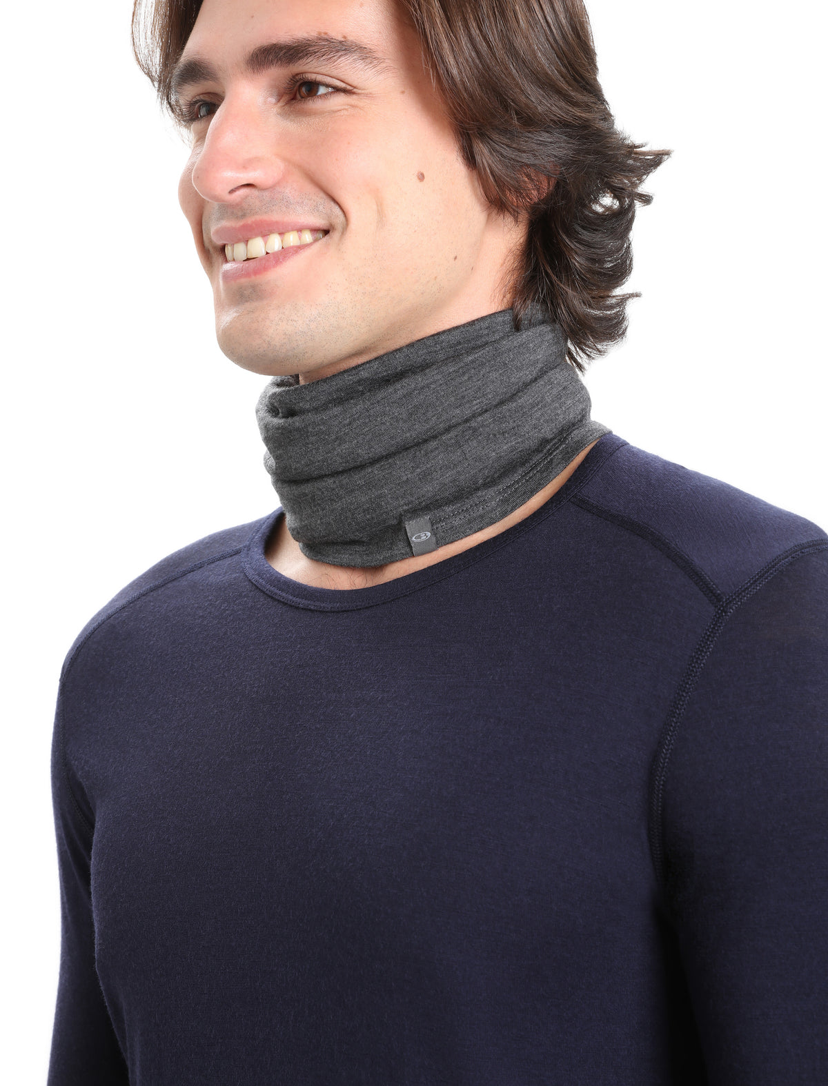 Unisex Merino 200 Flexi Chute Jet Heather - 9