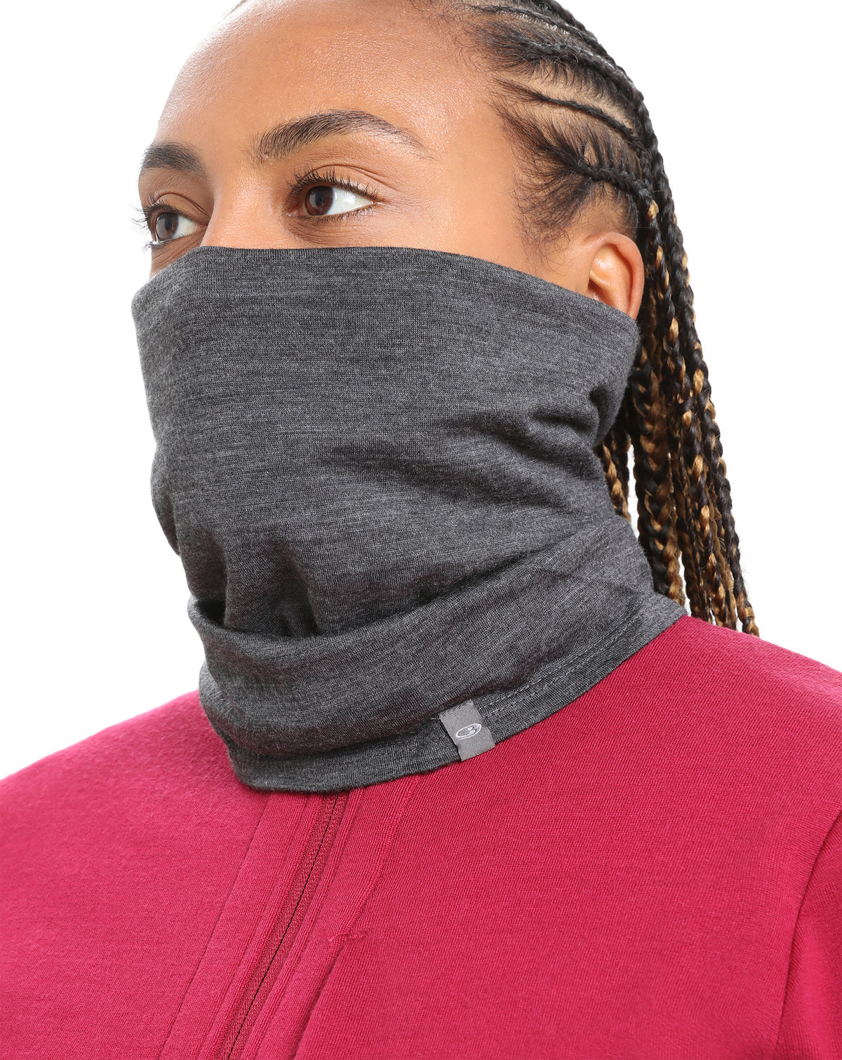 Unisex Merino 200 Flexi Chute Jet Heather - 12