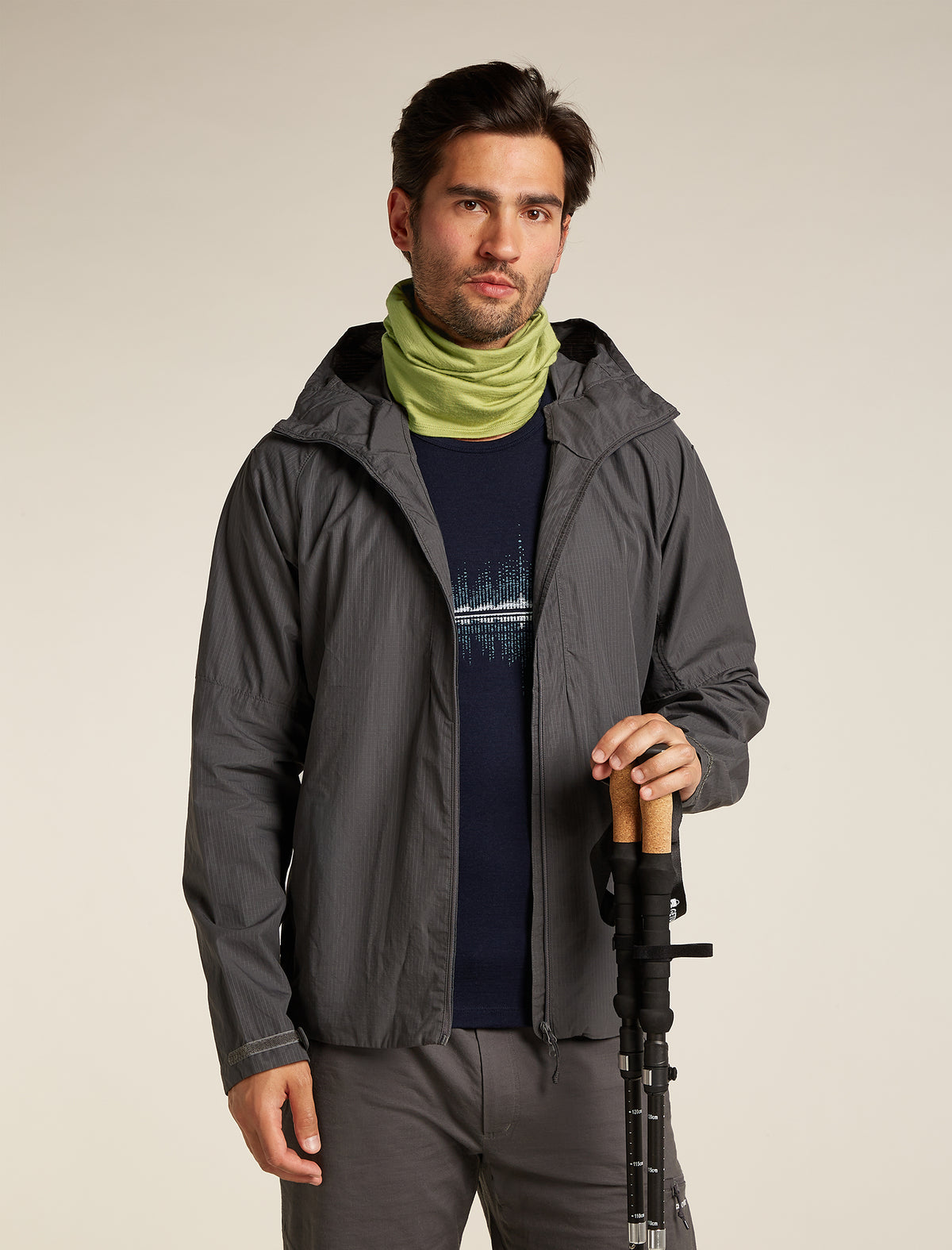 Unisex Merino 200 Flexi Chute Olive - 3