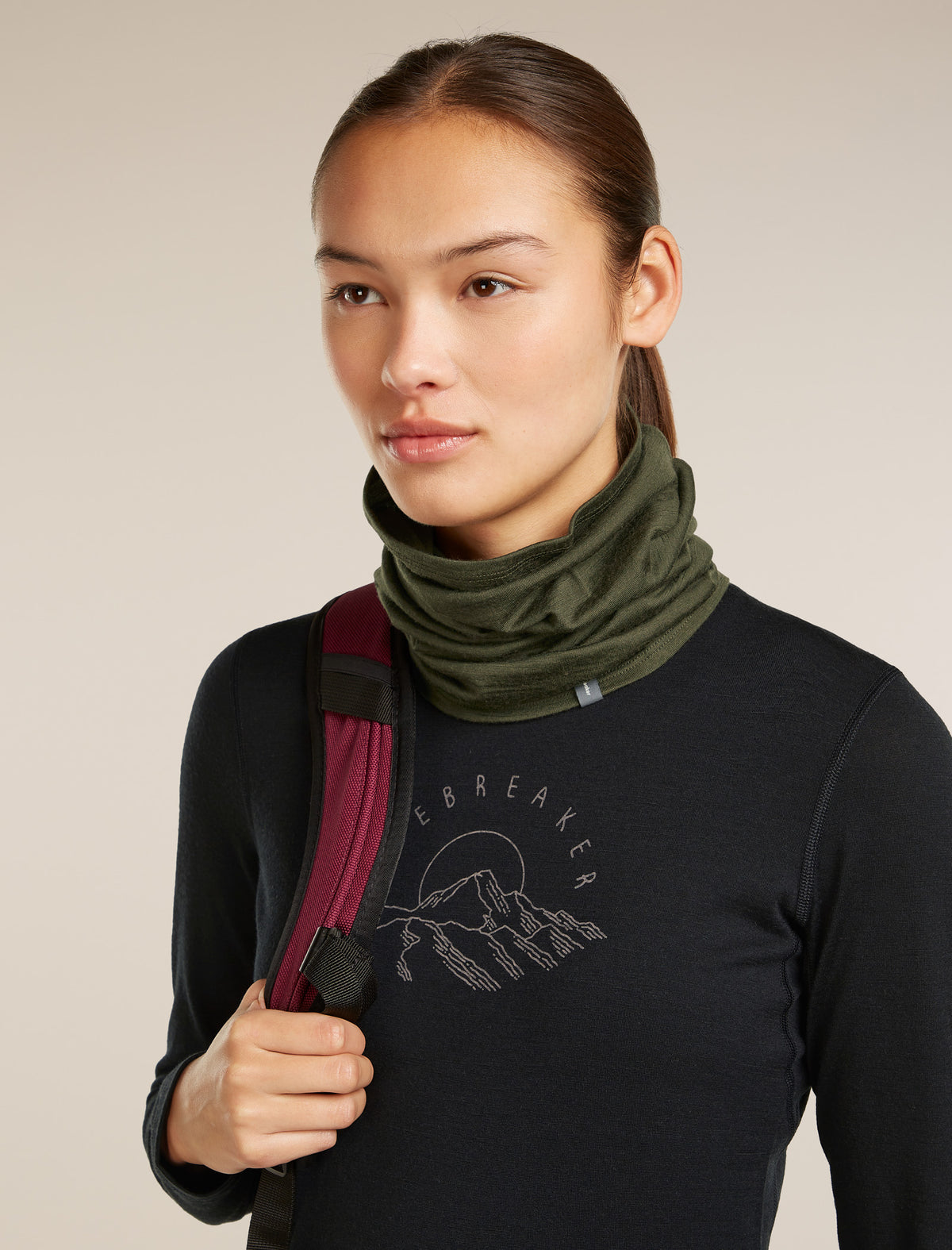 Unisex Merino 200 Oasis Flexi Chute Dk loden - 2