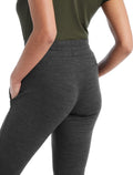 Women’s Merino Crush Pants Twister Heather/Sea Blue - 6