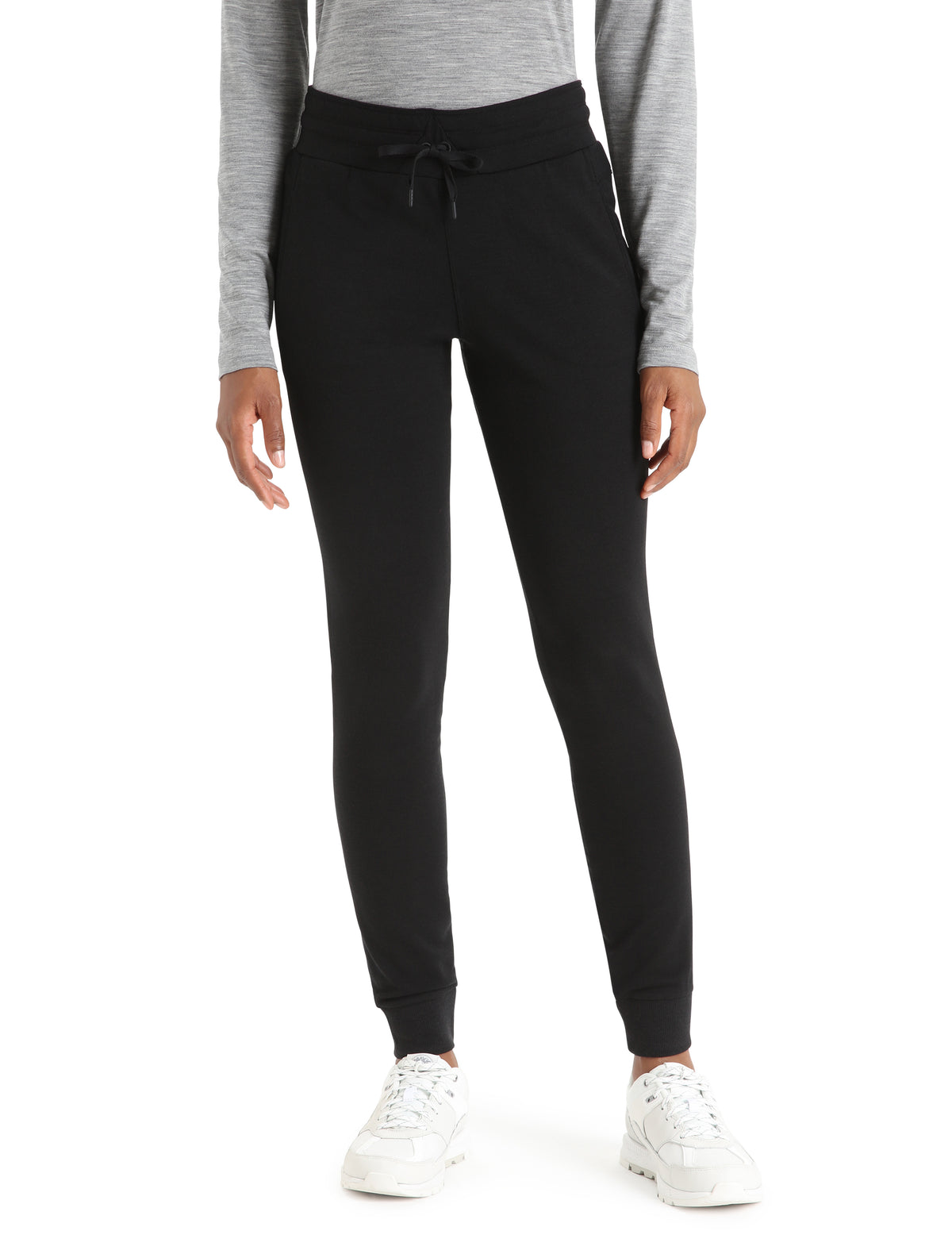 Women’s Merino Crush Pants Black - 1