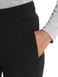 Women’s Merino Crush Pants Black - 5