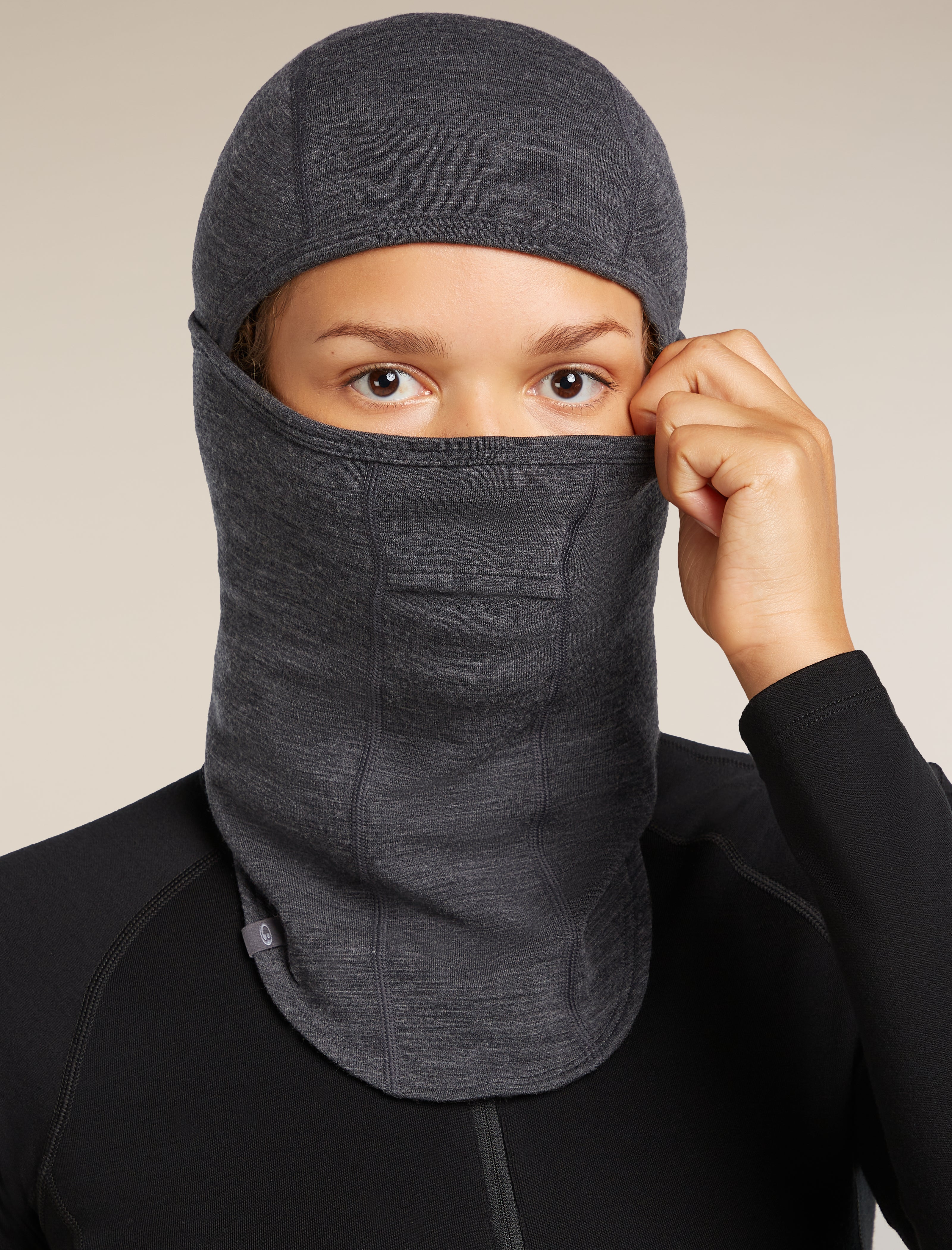 Unisex Merino 360 Apex Balaclava Jet Heather
