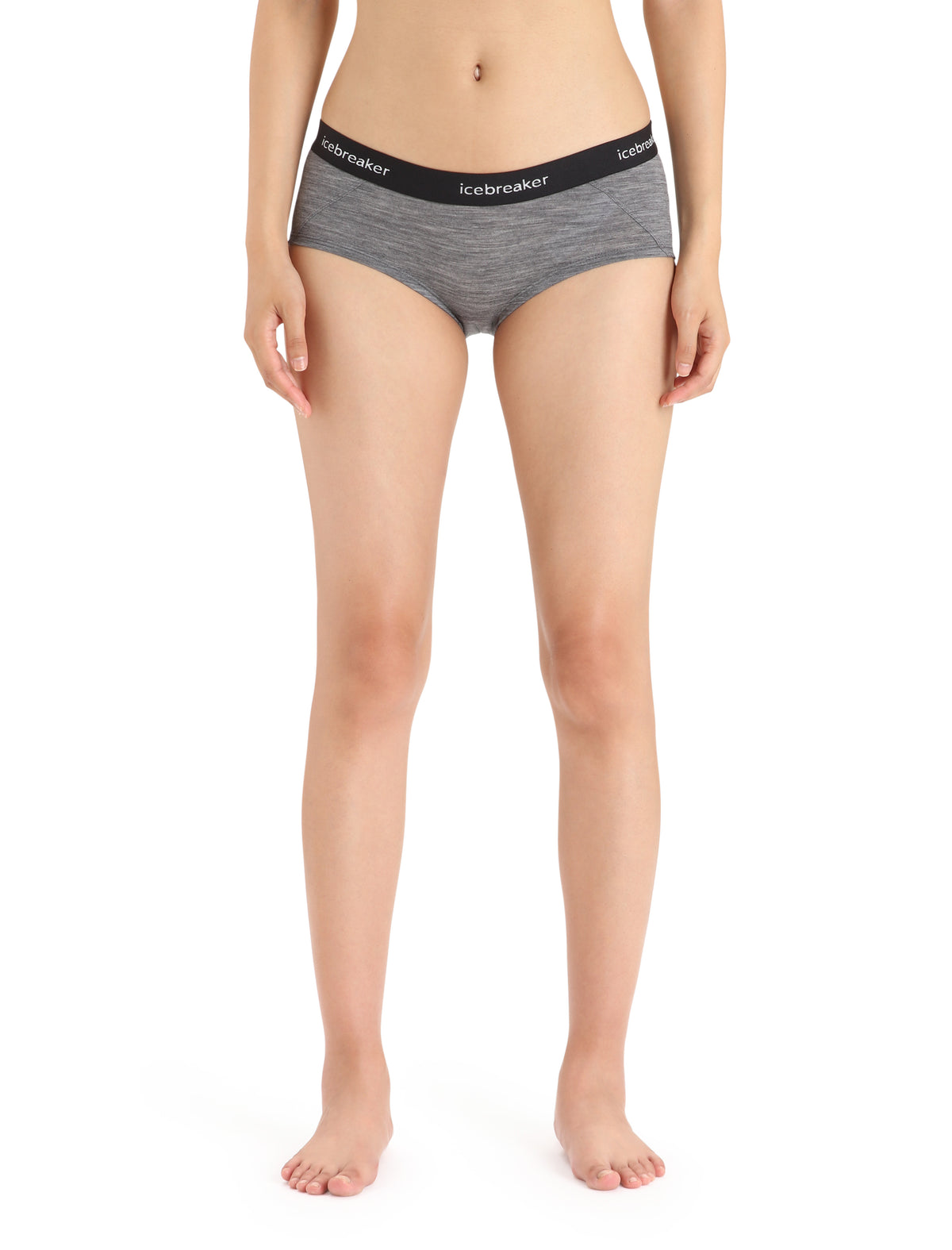 Women’s Merino Sprite Hot Pants Gritstone Heather - 1