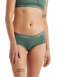 Women’s Merino Sprite Hot Pants Sage - 1