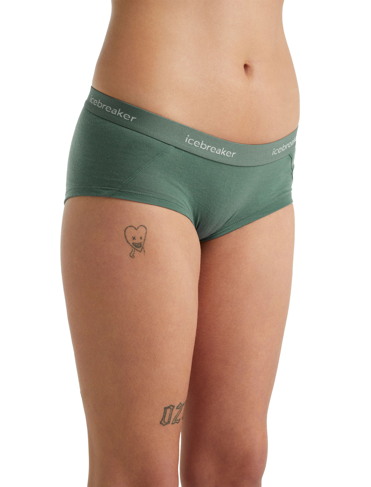 Women’s Merino Sprite Hot Pants Sage - 4