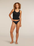Women’s Merino 150 Siren Thong Black - 6