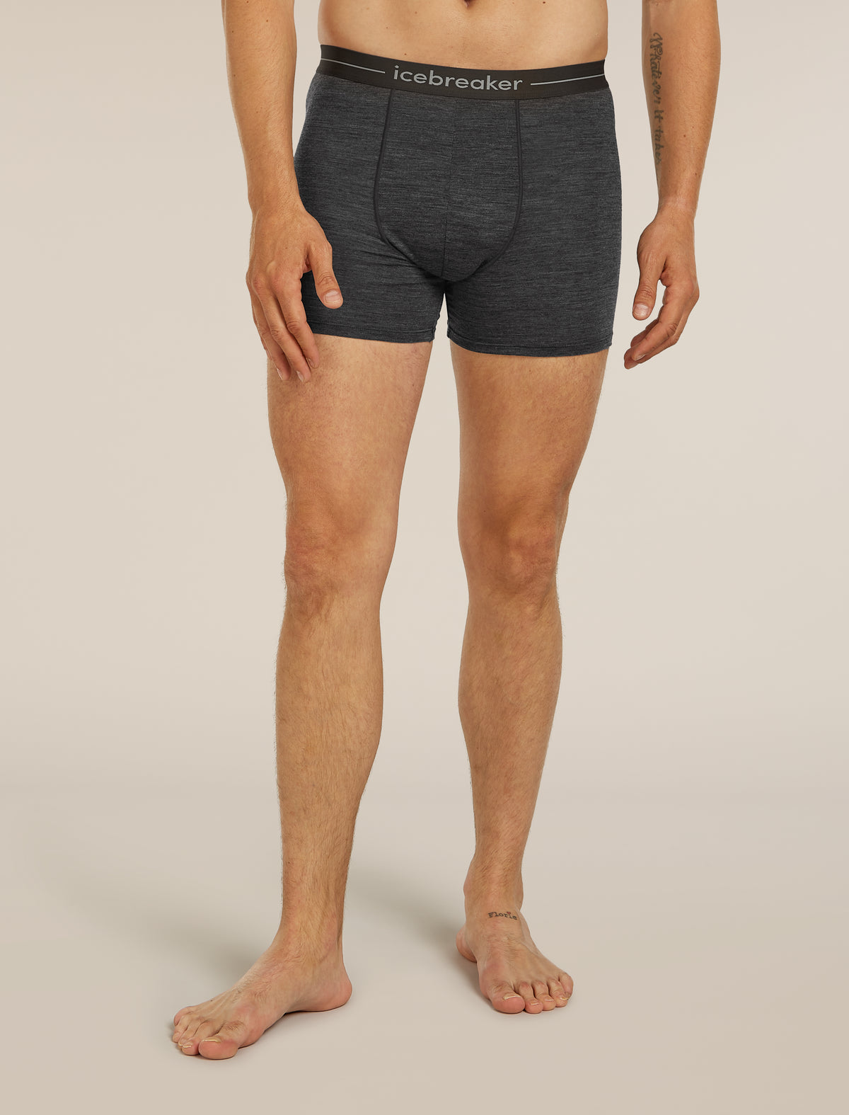 Men’s Merino 150 Anatomica Boxers Jet Heather - 1