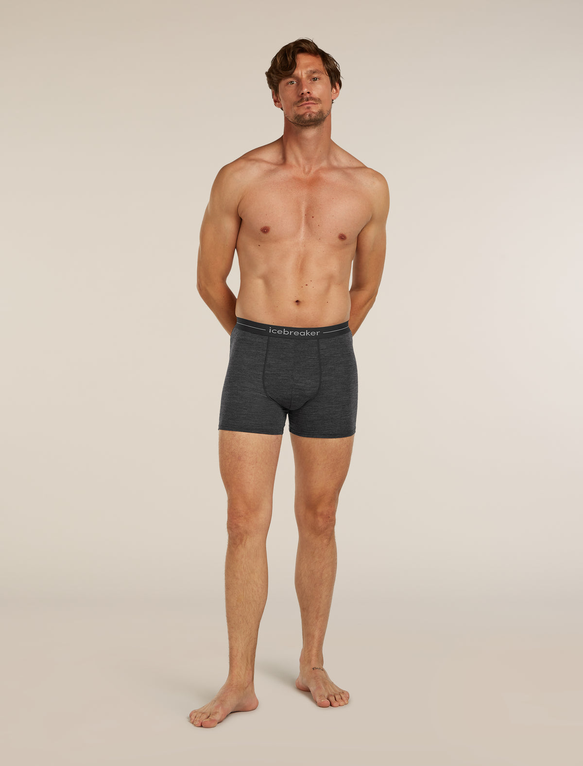 Men’s Merino 150 Anatomica Boxers Jet Heather - 3