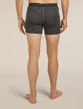 Men’s Merino 150 Anatomica Boxers Gritstone Heather Stripe - 2