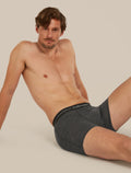Men’s Merino 150 Anatomica Boxers Gritstone Heather Stripe - 5